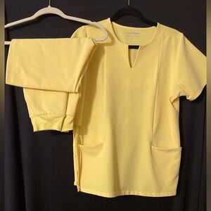 Yellow Mandala scrubs